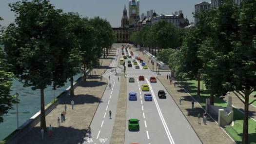 Will the Victoria Embankment look like this in the future? 